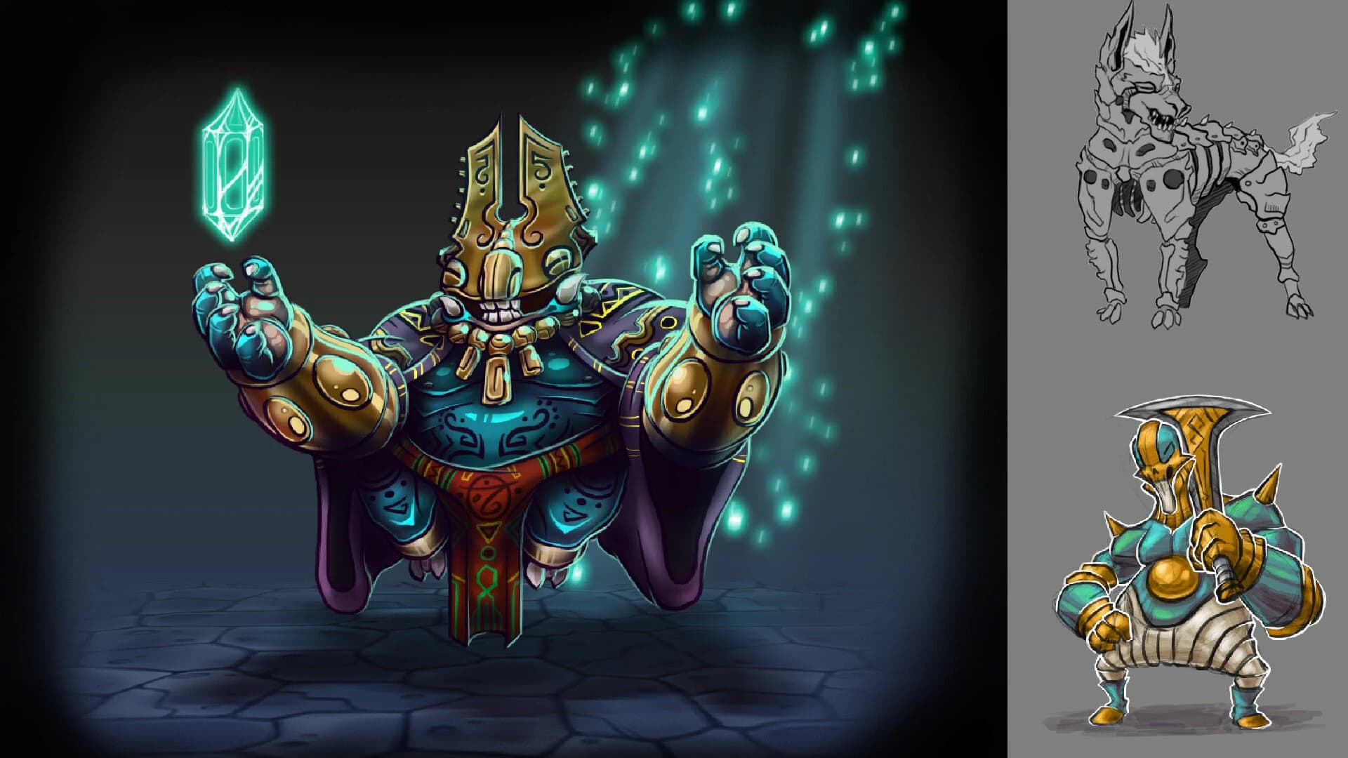 The Abyss Inca concept artwork by Thunder Noise Art Studio